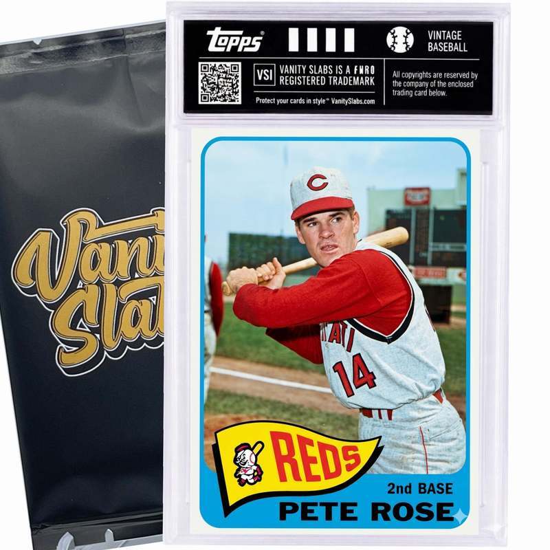 1965 Topps VINTAGE Baseball 598 Card CHASE Break | Get a Chance to Win VINTAGE Mickey Mantle from 1965 Set Valued at Over $250 | Other Top Hits Included | Random Card from Set Encapsulated in Slab