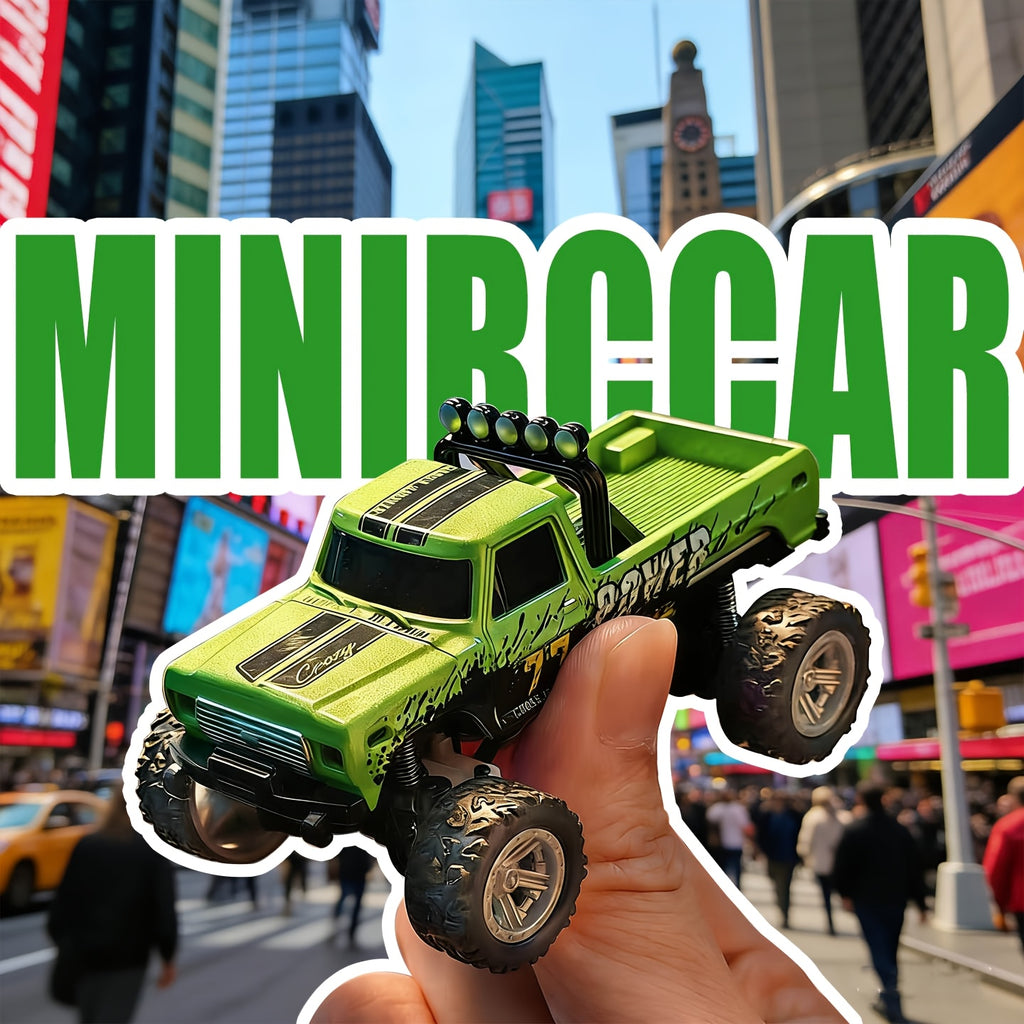 Remote-Controlled Car Toy with Alloy Body & Shock-Absorbing Chassis - Off-Road Vehicle Suitable for Boys, Outdoor/Indoor Racing, - ( Metal Frame) - Christmas/New Year Gift, Speed Races & Coordination Training