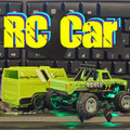Remote-Controlled Car Toy with Alloy Body & Shock-Absorbing Chassis - Off-Road Vehicle Suitable for Boys, Outdoor/Indoor Racing, - ( Metal Frame) - Christmas/New Year Gift, Speed Races & Coordination Training