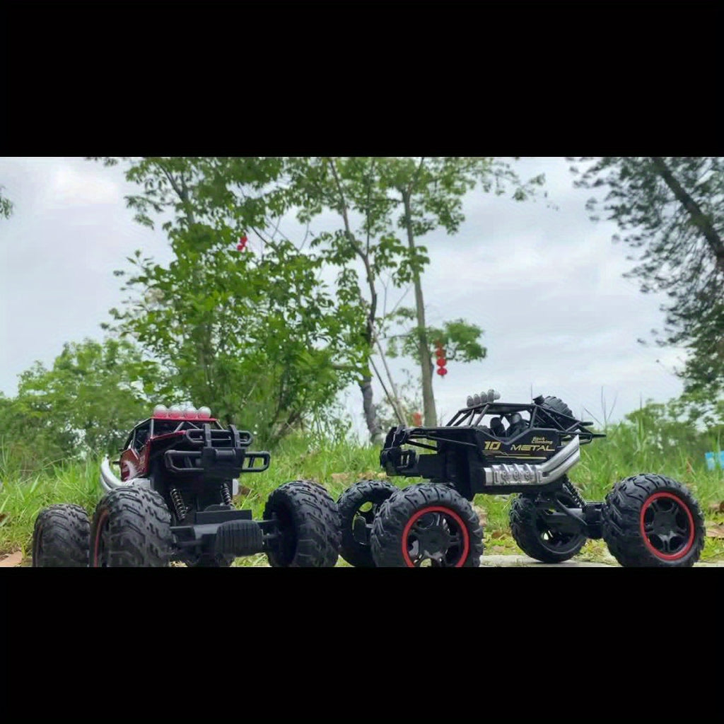 [Remote-Controlled Toy Cars] Large Remote-Controlled Cars, High-Speed Remote-Controlled Vehicles, Rechargeable USB Electric Toy Cars, High-Speed Remote-Controlled Racing Cars, All-Terrain Off-Road Trucks, Cool Toys, Gifts Suitable For Boys Over 6 Years Ol