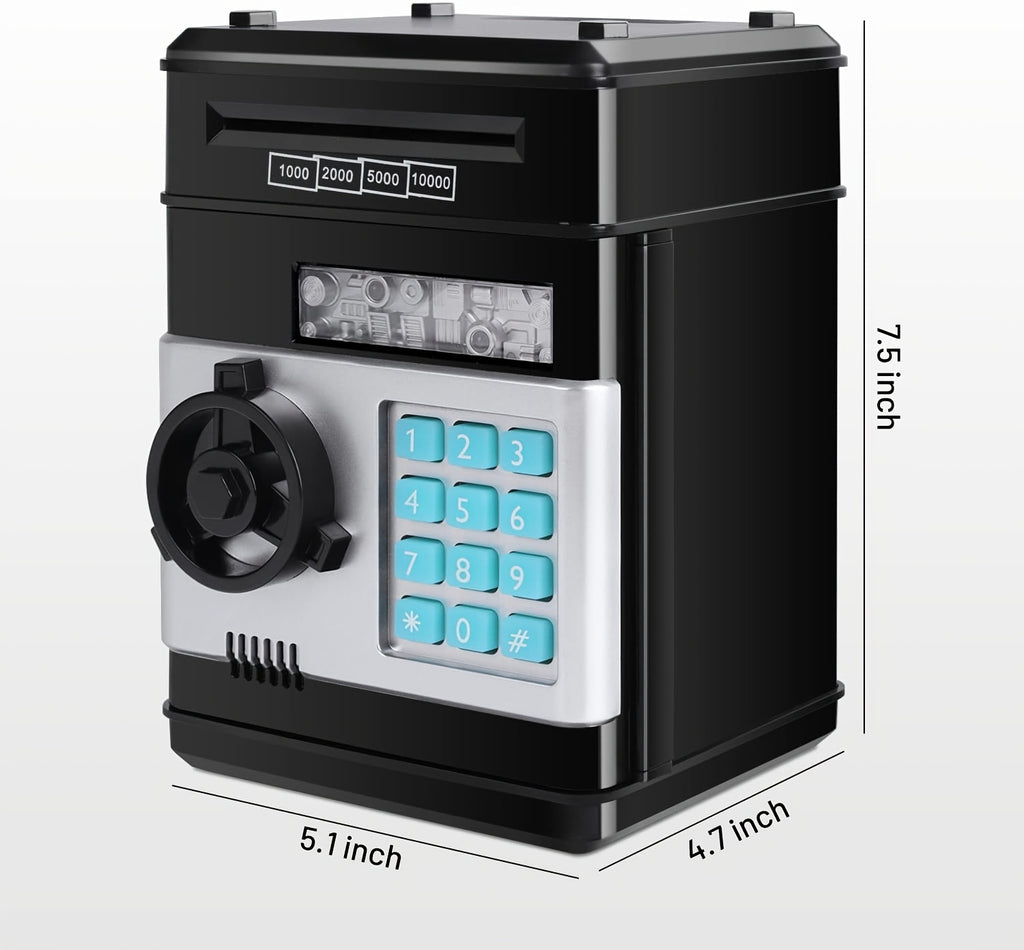 Piggy Bank Cash Coin Can ATM Bank Electronic Coin Money Bank For Kids-Hot Gift