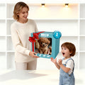 2026 New Realistic Brown Robot Puppy - Lifelike Puppy Toy, Walks/Barks/Wags Tail, Super Cute Plush AI Interactive Pet, Batteries Not Included - Best for Birthday, Halloween & Christmas Gifts