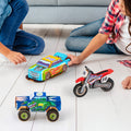 SYNCFUN Craft Set to Create And Decorate Your Own Wooden Race Car - Toy Kit for Building And Painting a Car Or Truck, Perfect Gifts for Kids
