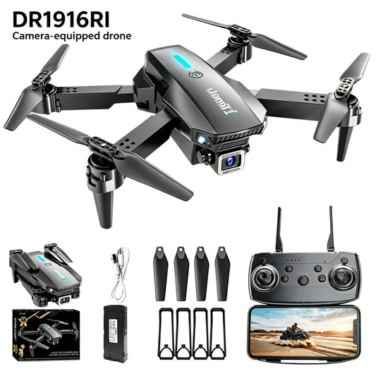 [HD Camera Drone] Tongli Upgraded Quadcopter Drone, Built-In HD Camera, Foldable Design, 3D Flips, USB-C Charging, Free Storage Bag Included, Beginner-Friendly, Aerial Photography Drone, Camera Drone For Vlogging, Outdoor Drone, Remote Control Drone