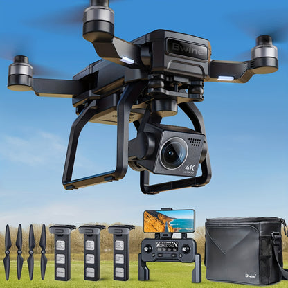 [4K Drone] Bwine F7GB2 3-Axis Gimbal 4K Drone With Long-Distance Transmission, Level 6 Wind Resistance, 50-Min Flight, GPS Smart Return, Route Planning, Beginner-Friendly Controls