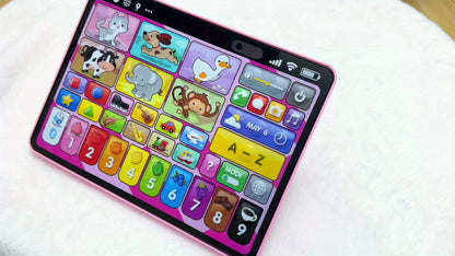 [Birthday Christmas Gifts] 2026 New Learning Tablet For Toddlers, Trilingual Learning Toys With Music & Sound, Speech Therapy Toys For 12 Months Boy Girl, Musical Baby Birthday Toys For 1 Year Old Girls, Toddler Educational Toys Birthday Christmas Gifts,