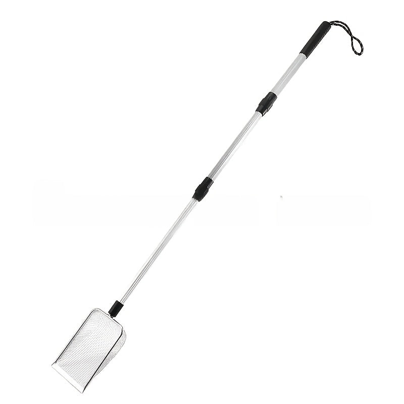 1/2pcs Stainless Steel Retractable Beach Sifter Scoop, Suitable for Treasure Hunting, Shell Collecting, Conch Collecting, Beach Combing, Can Also Be Used for Cleaning Cat Litter, A No-Bend Cat Litter Scoop