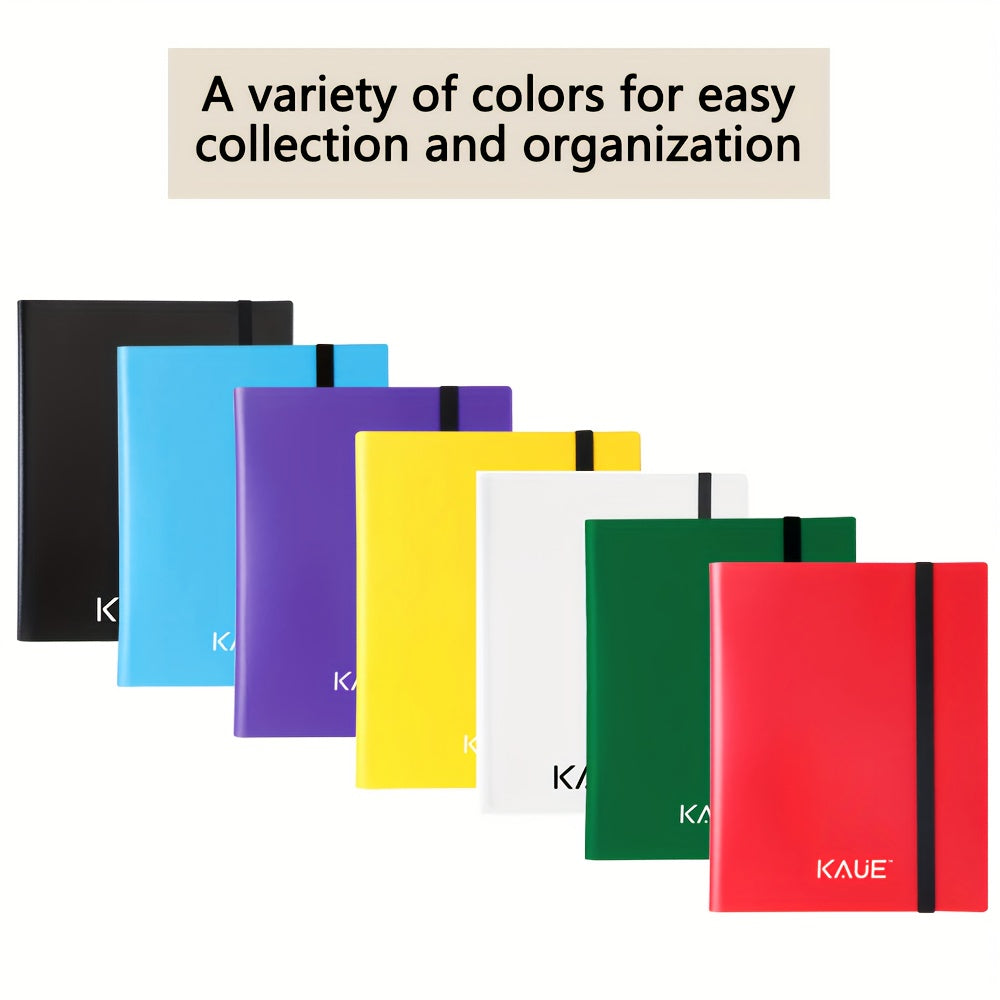 Premium 360-slot Game And Sports Card Album with Secure Binding - Durable PP Material, A Must-have for Collectors, 9-pocket TCG Trading Card Album Holder, Standard Card 360 Side-loading Pocket Card Album Holder, Double-sided 9-pocket Side-loading