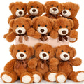 Set of 8 Teddy Bears for Children, 11 Inches Tall, Ideal for Baby Shower Decorations And Gifts, Available in Bulk for Party Favors