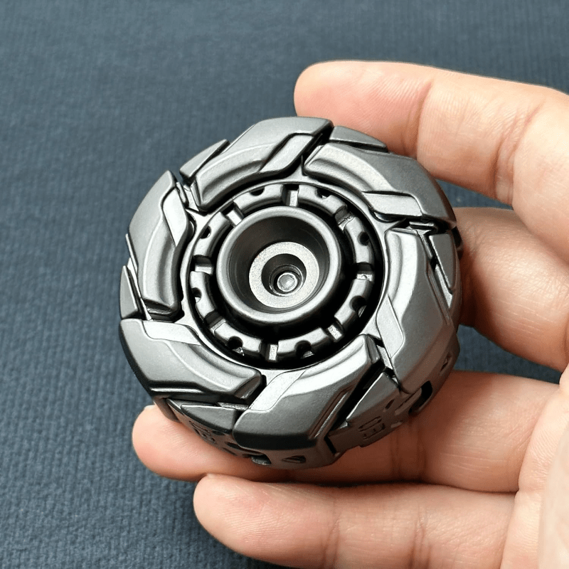 COSSIFY Metal Daily Stress Relief Toy Set - Fidget Spinner Theme: Portable Stress Relief Spinner, Cool Decompression Toy, Anxiety Relief Tool, Creative Design, Exquisite Craftsmanship, Relaxation And Focus Aid for Teens, Best Mini Metal Toy for Men