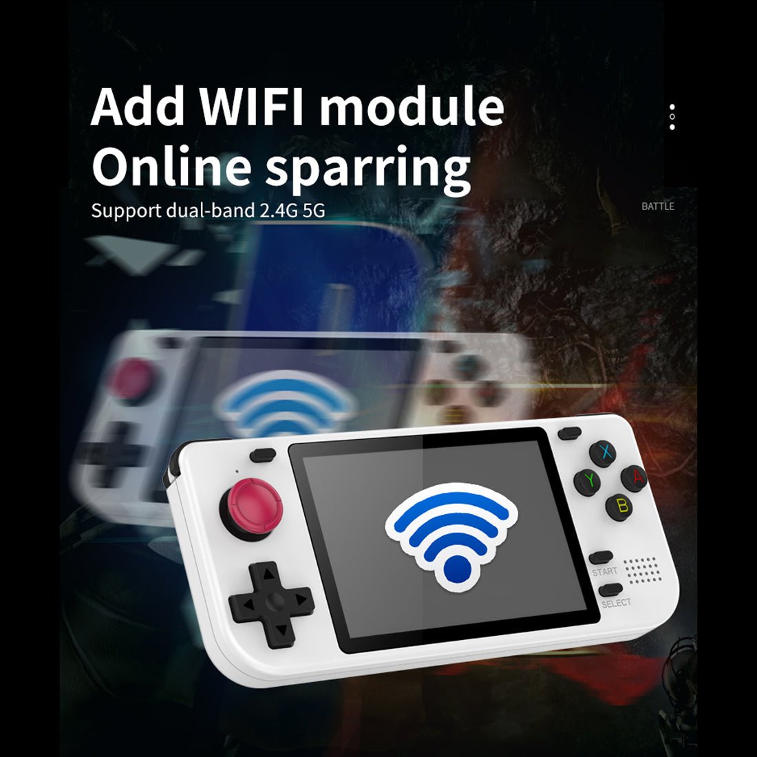 Powkiddy RGB10S Handheld Retro Gaming Console