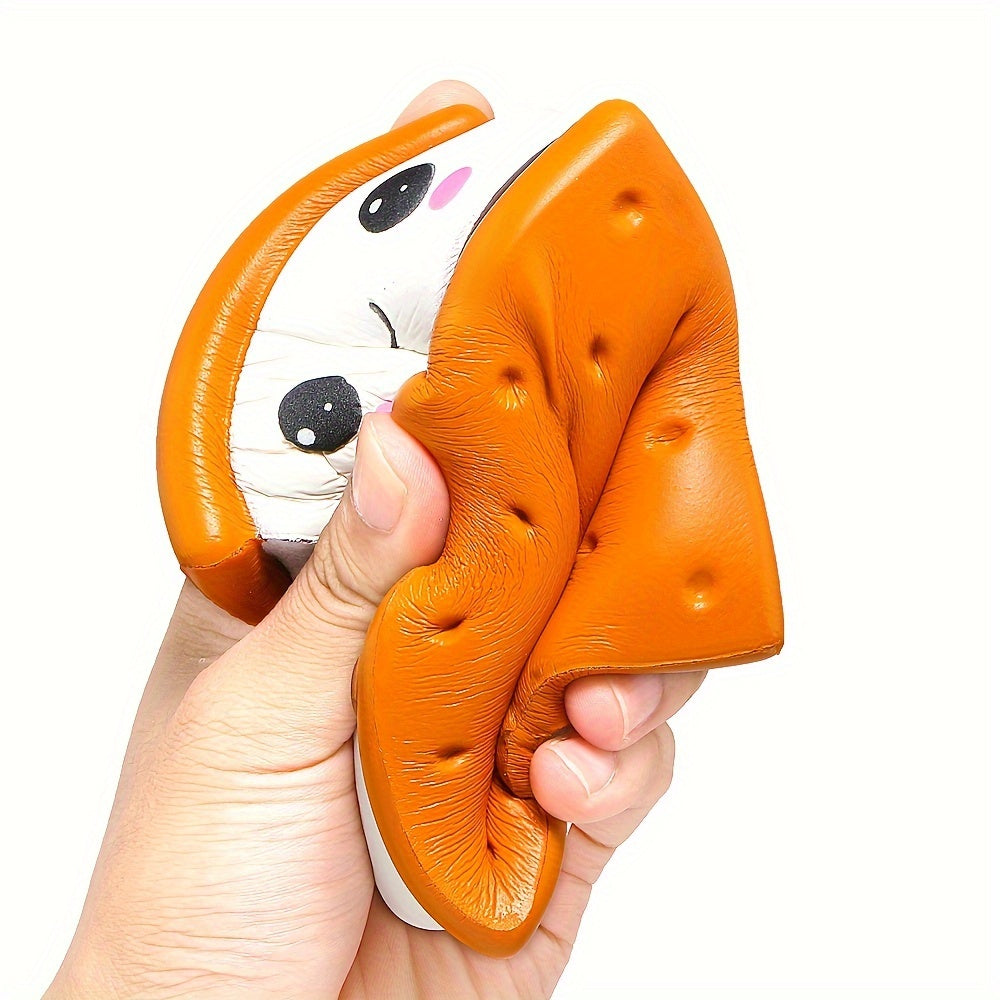 [Fun Squishy Toy] Adorable Chocolate Cookie Sensory Fidget Squishy Toy, Soft Slow Rebound PU, Non-Toxic, Safe For Youngsters Fun Colorful Design With Smiling Face And Chocolate Chip Accents