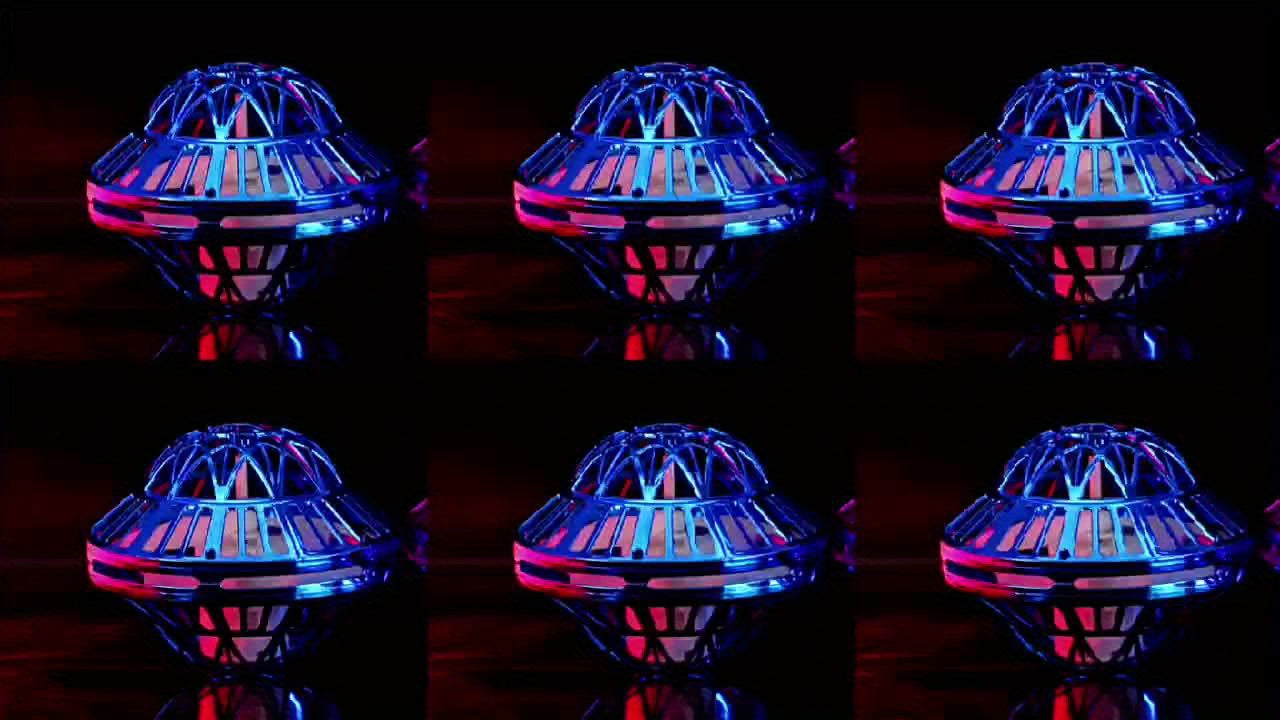 New Upgraded Smart Sensor UFO Flying Hovering Ball - Hexagonal Spinning Saucer Drone with Autonomous Flight, Hovering Toy for, / Flying Robot ( Party Christmas Gift)