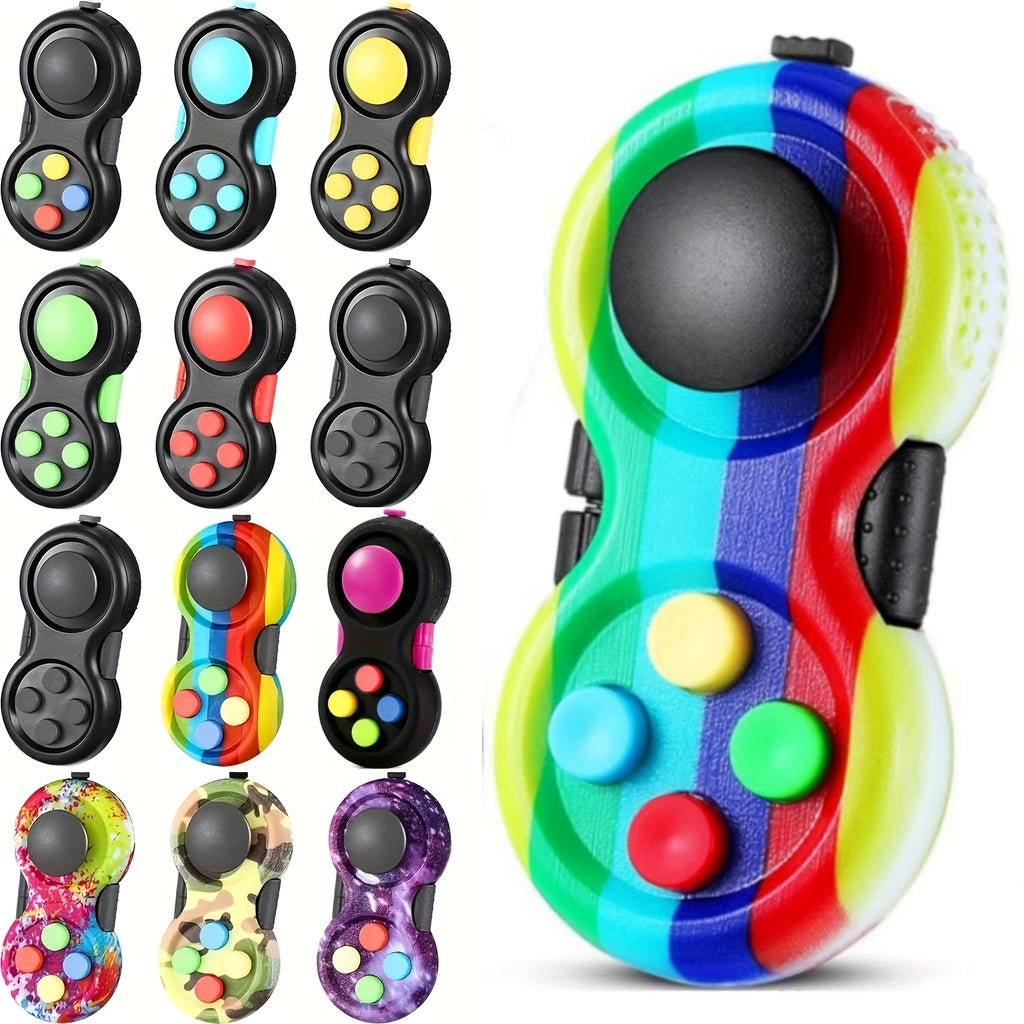 [Retro Classic Fidget Pad] 7pcs Retro Classic Fidget Pad Handheld Game Controller Fun Toys Pack