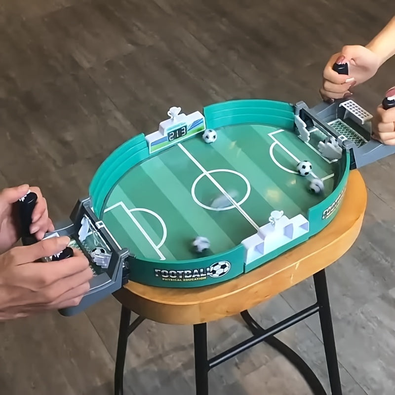 For Family Fun Table Football Game, 2-Player Duel, Educational Board Game Made of Other Material, for Youngsters & Adults, Perfect Gift for Family Bonding