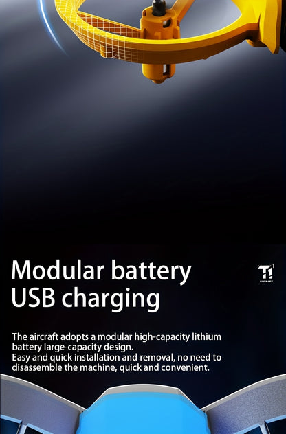 [4K, 180° Rotation] Mini 4K FPV Dual Camera Drone, 180° Camera Rotation, Dual Batteries, Optical Flow Positioning, 360° Flip, Roscope, One-Key Takeoff/Landing, Anti-Shake And Anti-Collision Design, Suitable for Beginners Remote Control Toy, Boys And Girls