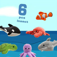 6 pcs Finger Puppets Set