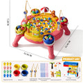 OCEAN 66pcs Magnetic Fishing Game for Kids Toys Boys Ages 3-5 4-6, Magnetic Fishing Toys with Fishing Rods, Birthday Gifts for 3 4 5 6 Year Old Boys Kids, Innovative Toys for Boys 3 to 5 Years 1-8 Players