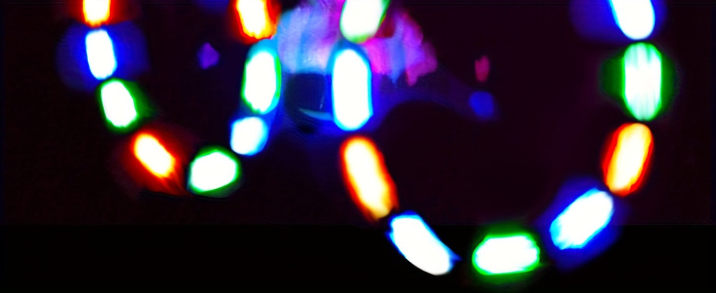 LED Poi Balls-2021 Upgraded Soft Spinning Glow Poi for Beginners And Professional Rainbow Fade And High Strobe Spinning LED Glow Balls Light Up Balls 1x Pair Glow Poi Balls