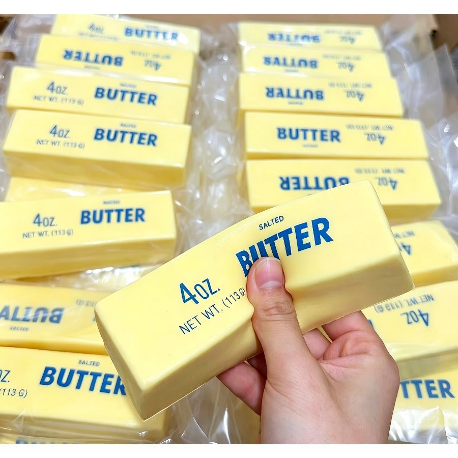 [Butter Squishy Toys] 10-Pack Butter Squishy Toys - Super Soft Slow-Rising Butter Sticks, Realistic Food Squishies Fidget for Decompression, Anxiety Relief & Sensory Play