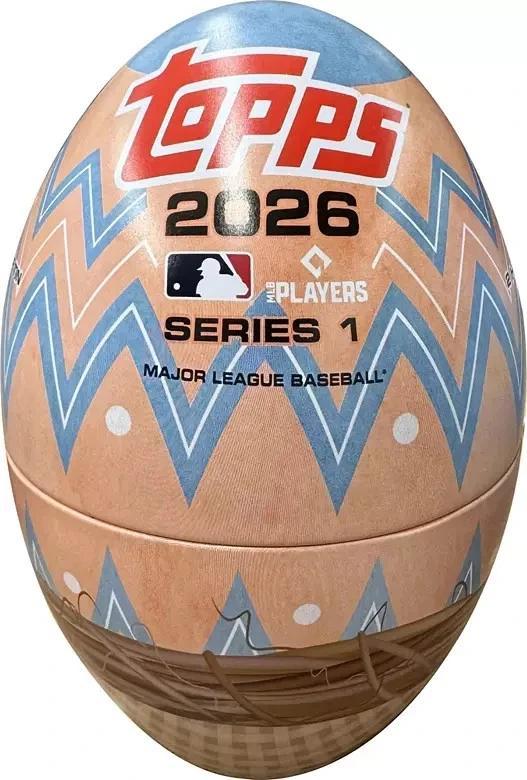 2026 Topps Series 1 Baseball Holiday Tin (Egg) – 59 Cards + Exclusive Variations