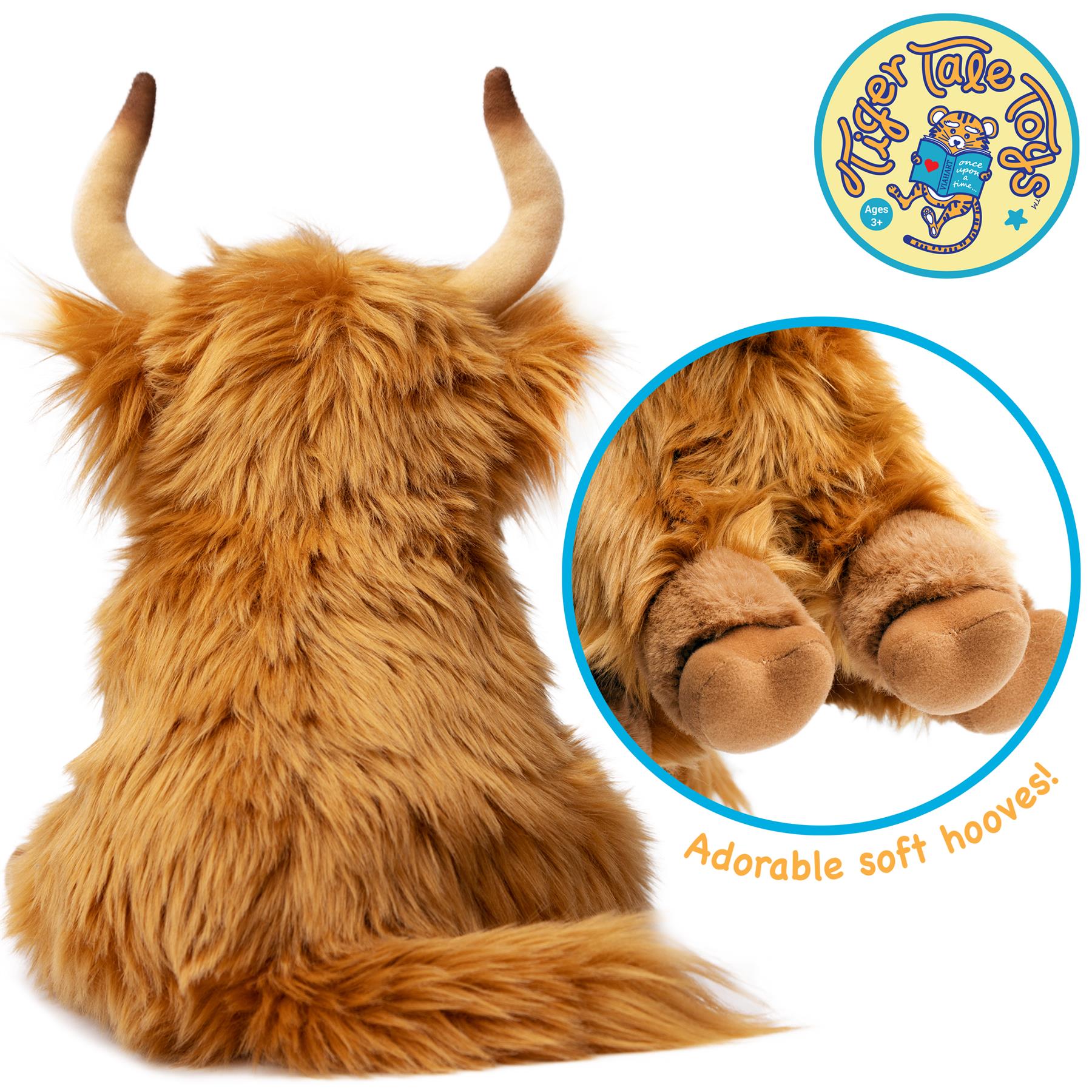 Henley The Highland Cow - 11.5 Inch Stuffed Animal Plush (New Edition)