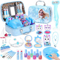 Children's Makeup Sets, Washable, Sets, Nail Art Sets, Princess Toys And Birthday Gifts, Suitable for Girls Aged 3 And Up, Are The Perfect Choice for Valentine's Day, Christmas And Back-to-school Gifts.