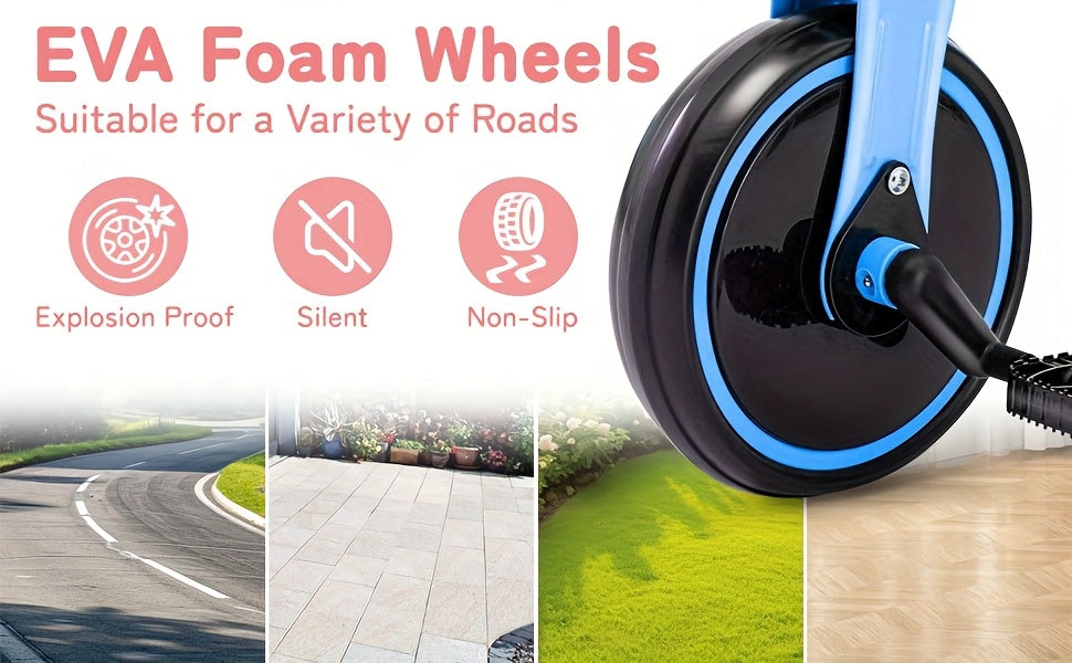 [3-In-1 Bike & Trike] Winfire 3-In-1 Toddler Balance Bike And Convertible Trike for Kids 2, Adjustable Bike with Foldable Rear Wheels, Removable Pedals, Kids Tricycle And Balance Bike Combo