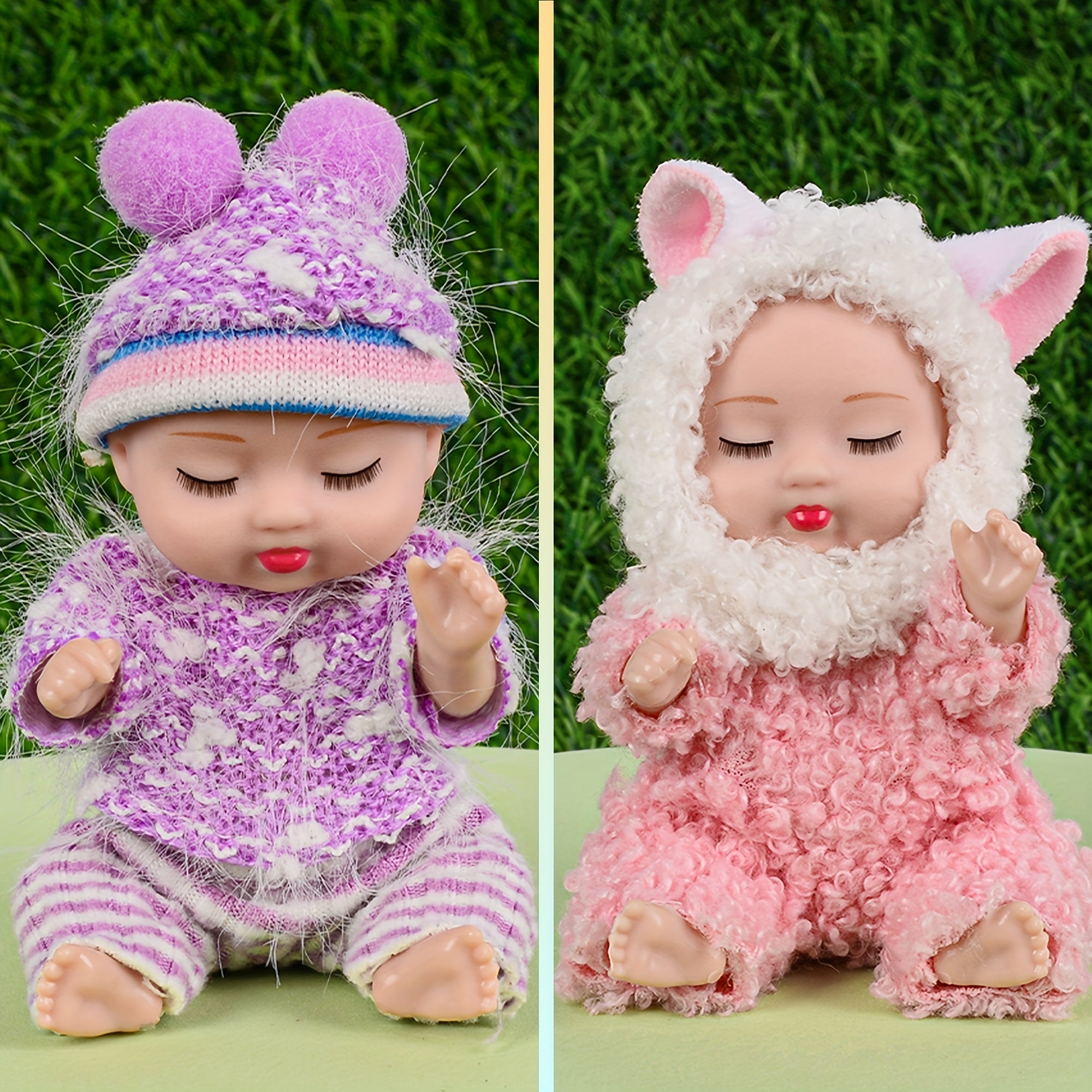 [Mini Plush Dolls] 8 Mini Plush Dolls, 4-inch | Christmas Gifts, Birthday Gifts, Suitable For Children 3+