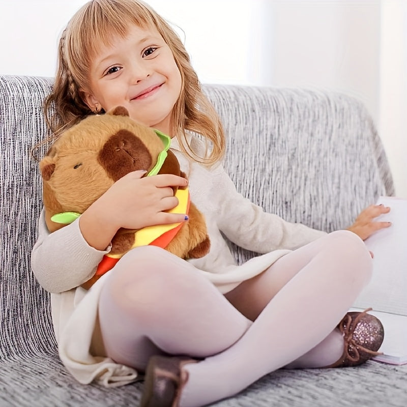 Plush Cpaybara, Stuffed Animals, Plush, Toys, Dog Toys, Plush Animals, Throw Pillows For Couch, Gifts For Girls, Birthday Gifts For Kids
