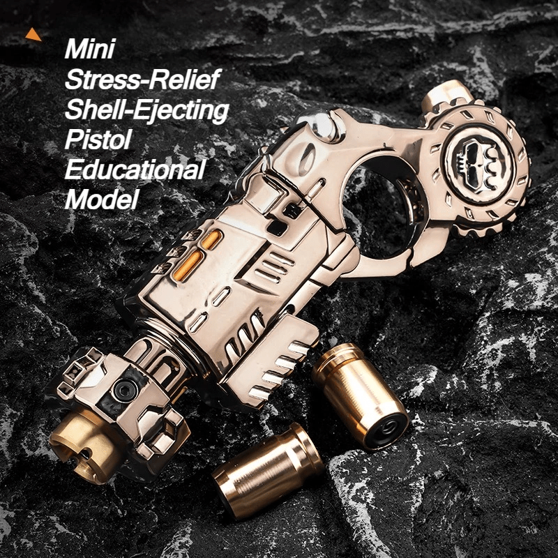 COSSIFY Brand Premium Quality 26pcs Set Alloy Stress Relief Toys Adult Gun: Stress-Relieving EDC Spinner, Cool Stress-Relief Ring, Enhances Focus Ideal For Office, Gaming, Travel Perfect Choice For Adult Gifts, Holiday Gifts, Men'S Gifts