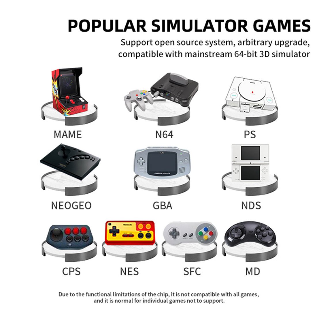 Powkiddy RK2023 Retro Handheld Game Console ￼