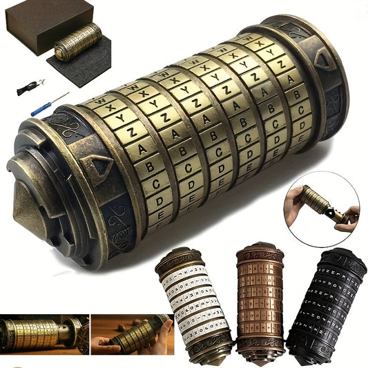 Retro Mini Combination Lock, Brain Teasers, Boxed Puzzles, Creative Puzzle Gift Sets, Puzzle Games, Fun, Creative, And Romantic, Birthday Gifts, Combination Lock Wedding Gifts, Valentine's Day Gifts, Escape Room Props, Christmas Gifts