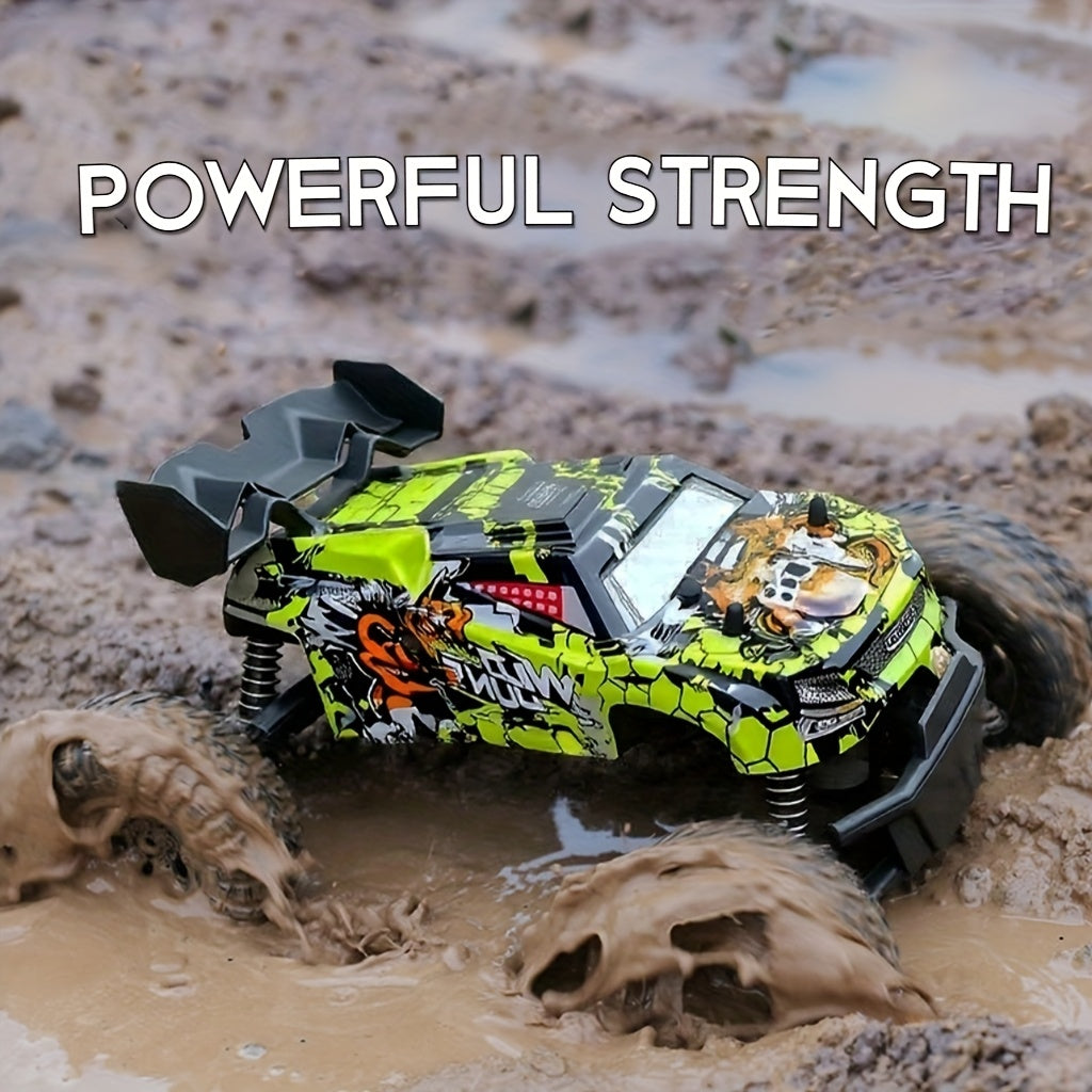 High-speed Remote-controlled Off-road Vehicle, Cool Toy, 2.4GHz Remote Control, Impact-resistant And Drop-resistant Material, Toy for Boys, Suitable for 3+ Years Old, Best Christmas Gift