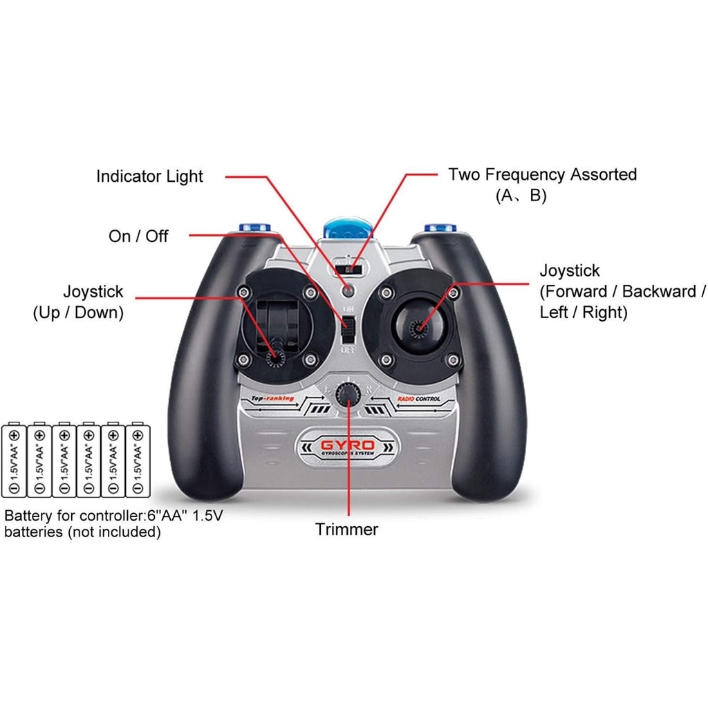 SYMA 3CH Infrared Remote Control Helicopter IR RC Gyro Mini Hover Flight