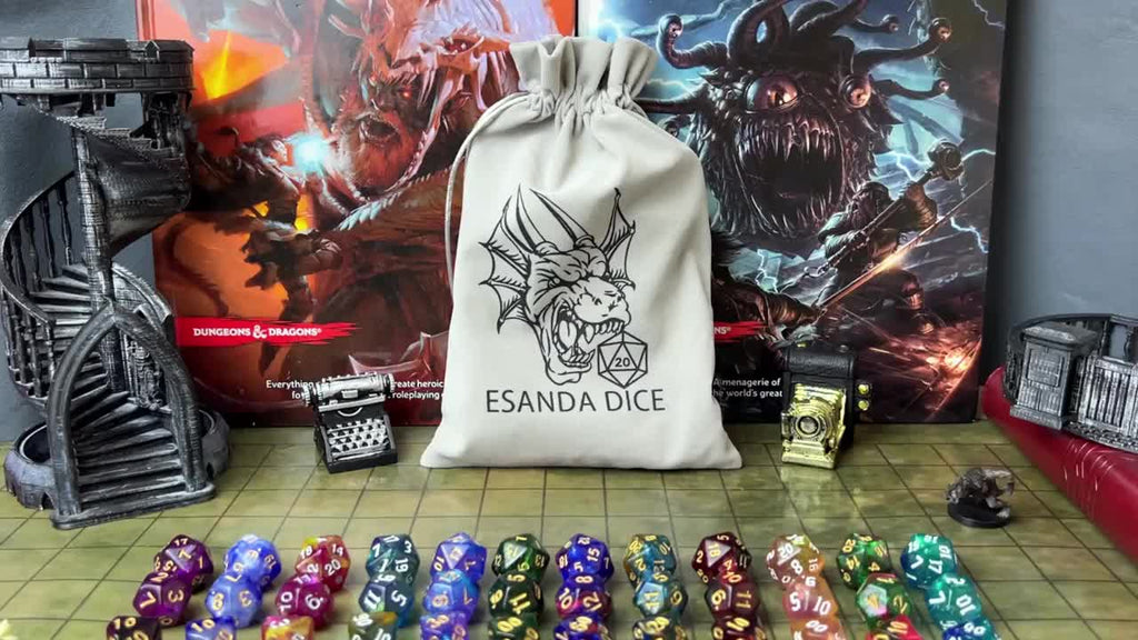 84pcs Starry Night Glitter Polyhedral Dice Set with Dice Pouch/Tray, for D&D RPG MTG Roleplaying Tabletop Game, Great Dice Collection/gift for Halloween& Christmas& Easter& Gaming