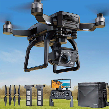 [4K Drone] Bwine F7GB2 3-Axis Gimbal 4K Drone With Long-Distance Transmission, Level 6 Wind Resistance, 50-Min Flight, GPS Smart Return, Route Planning, Beginner-Friendly Controls