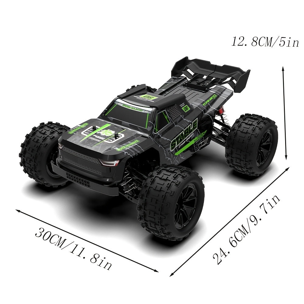 Brushless High-speed Off-road Vehicle, 70KM/ H, Carbon Brush Motor 40KM/ H, 1:16 High-speed Off-road Vehicle, Suitable as a Christmas Birthday Gift