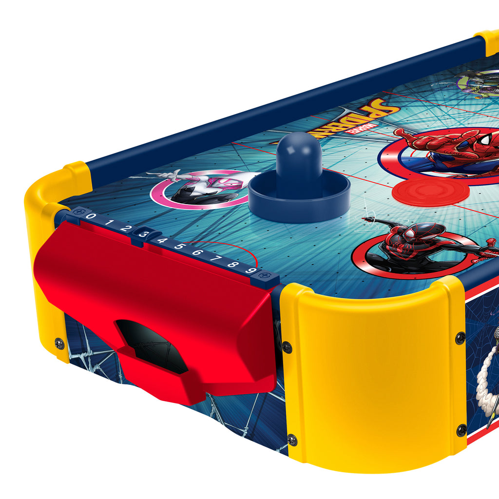 Marvel Spider-Man Electric Tabletop Air Hockey (Wood)