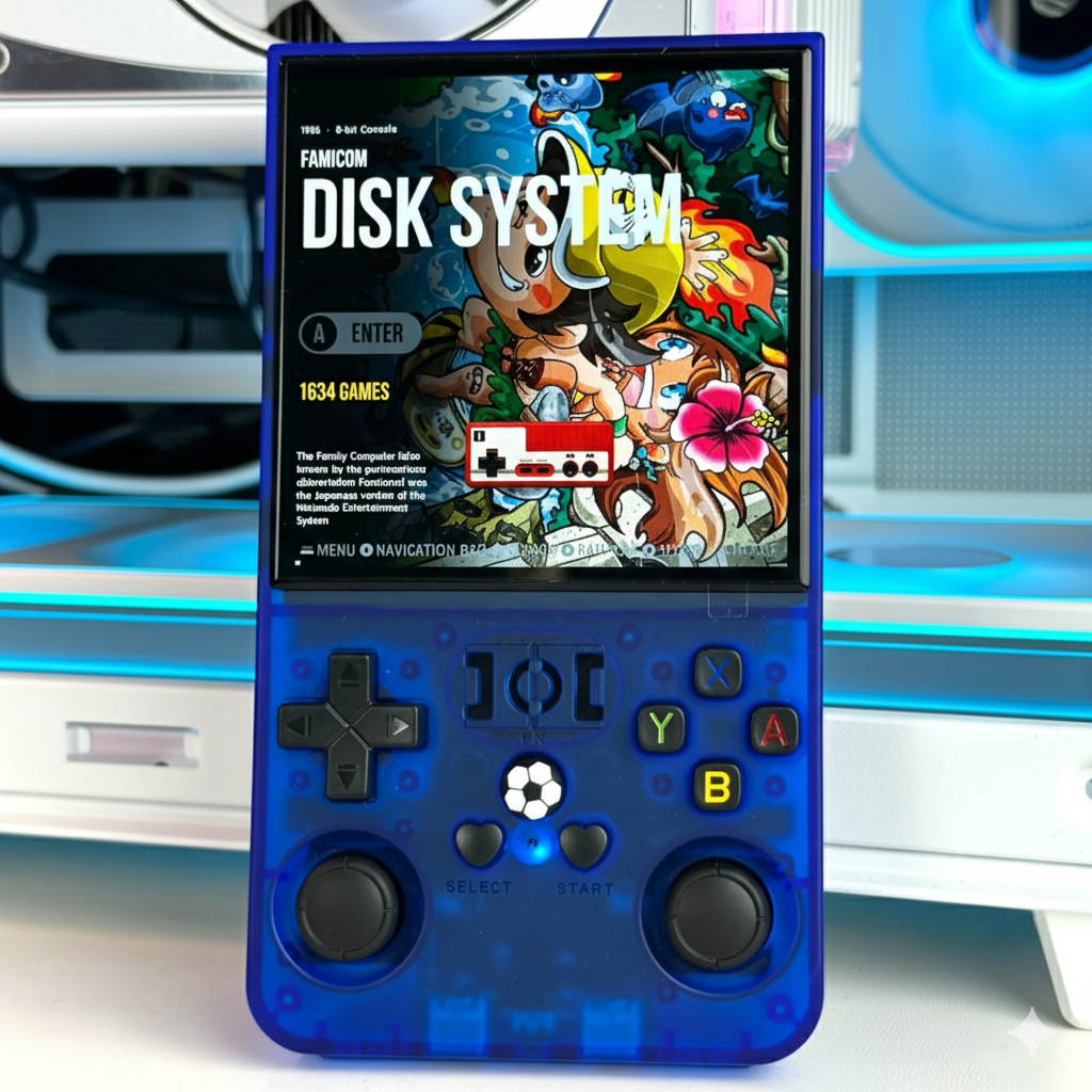 Handheld Game Console R36 Max – 4.0" IPS 720x720 4000mAh 18000 Games Linux