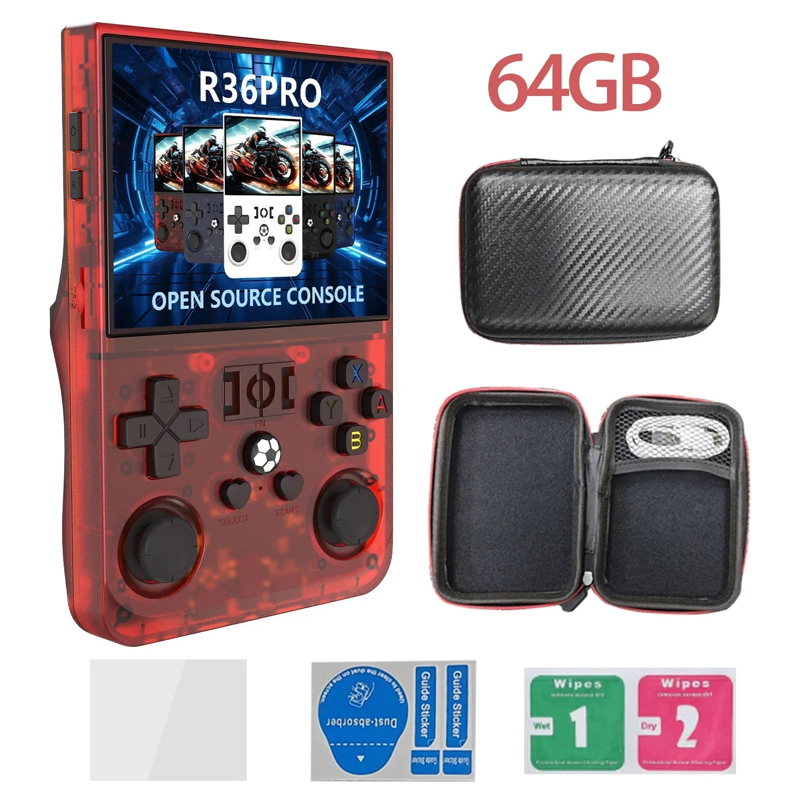 R36PRO Retro Handheld Video Game Console