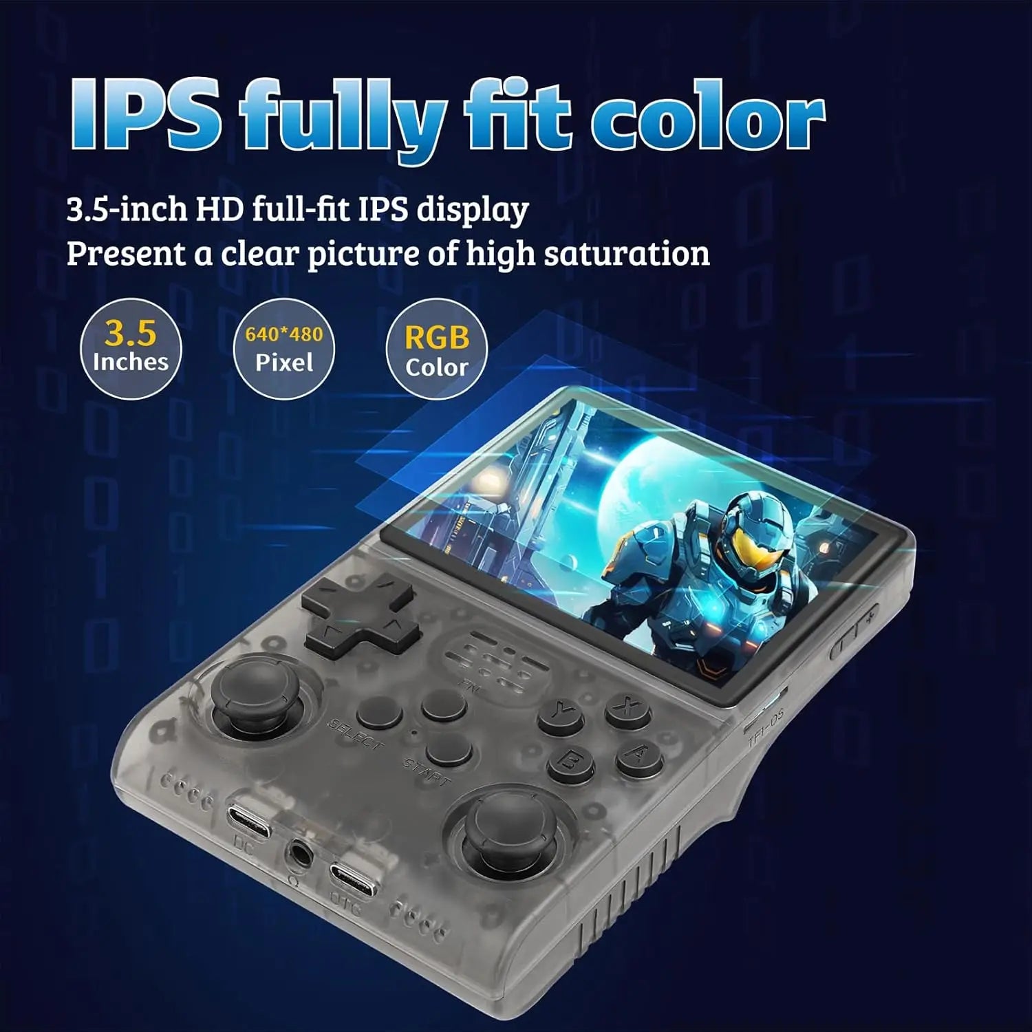 Handheld Game Console R40S Pro – 15000 Preloaded Games Retro Emulator Wi-Fi
