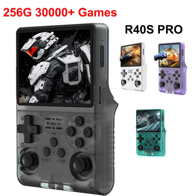 Handheld Game Console R40S Pro – 15000 Preloaded Games Retro Emulator Wi-Fi
