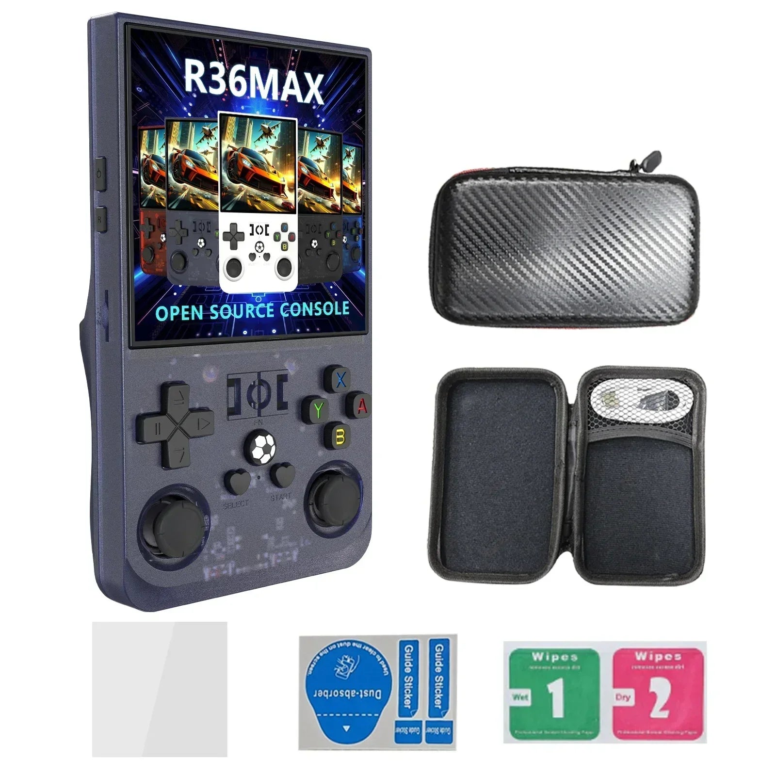 R36 Max Retro Handheld Game Console Linux System