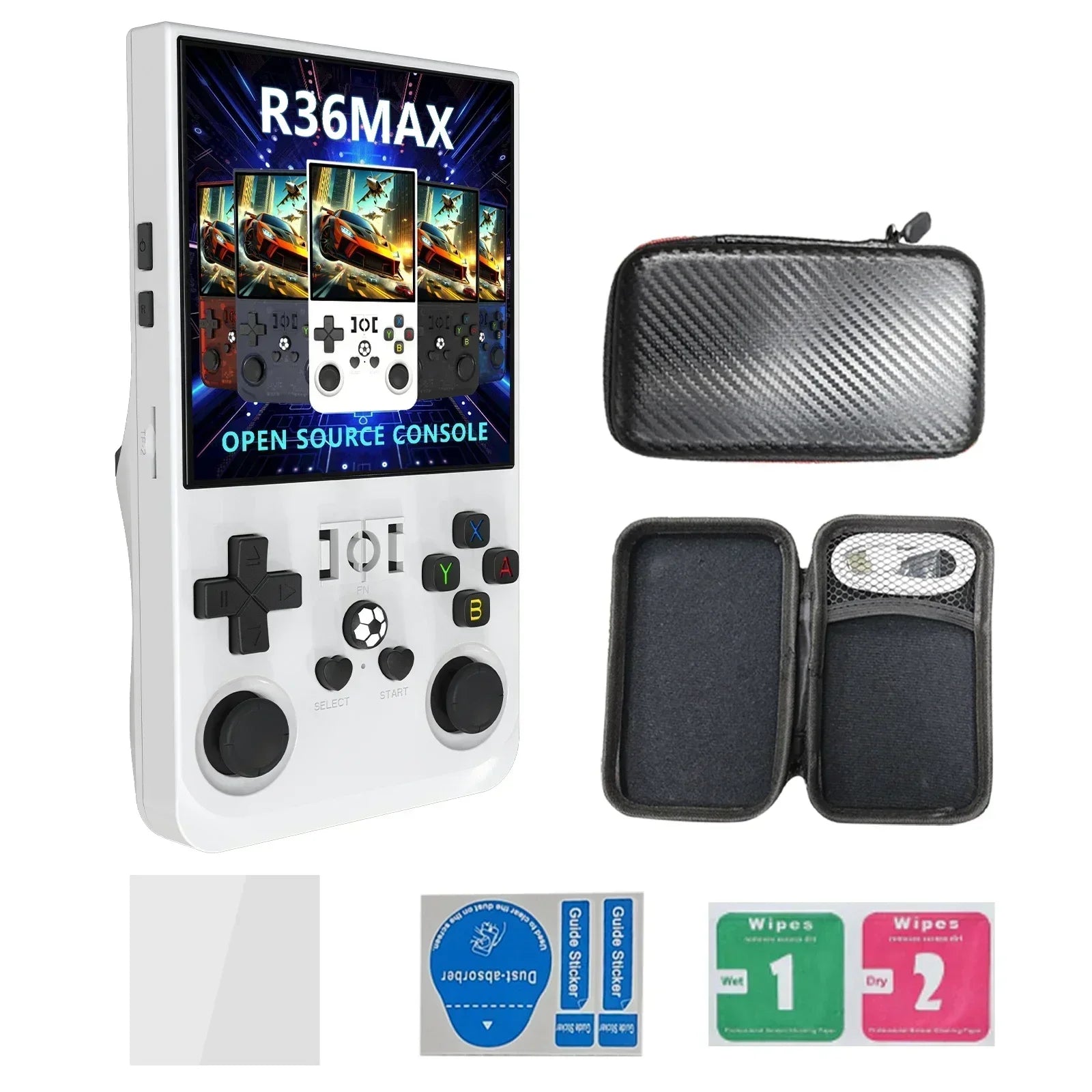 R36 Max Retro Handheld Game Console Linux System