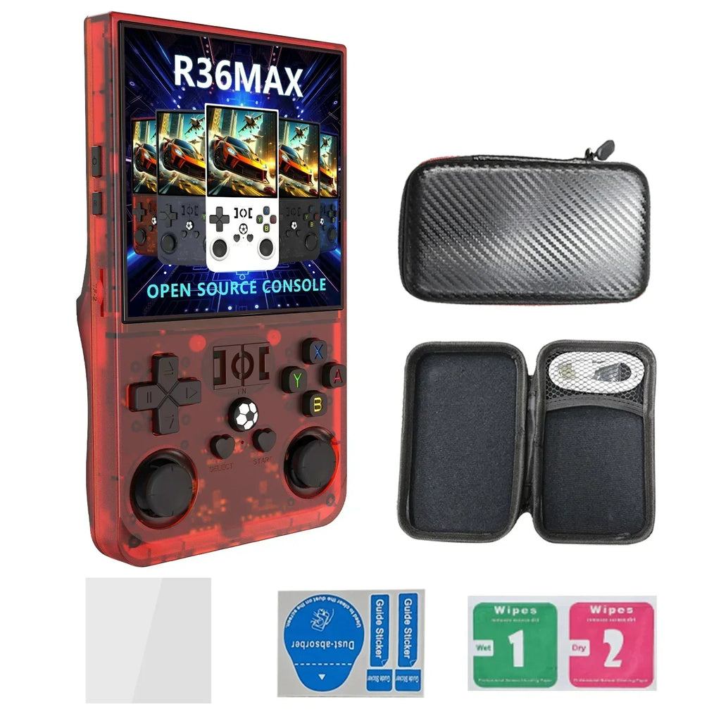 Handheld Game Console R36 Max – 4.0" IPS 720x720 4000mAh 18000 Games Linux
