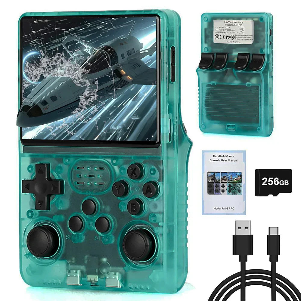 R40S Pro Handheld Retro Gaming Console