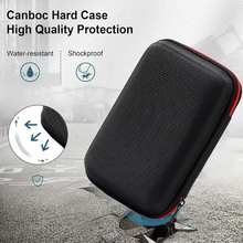 Game Console Carrying Case R36S R35S EVA Hard Storage Bag Mesh Pocket Portable Protection