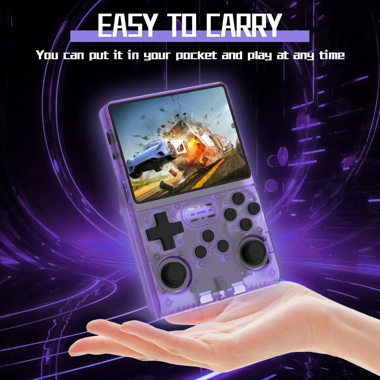 Handheld Game Console R40S Pro – 15000 Preloaded Games Retro Emulator Wi-Fi
