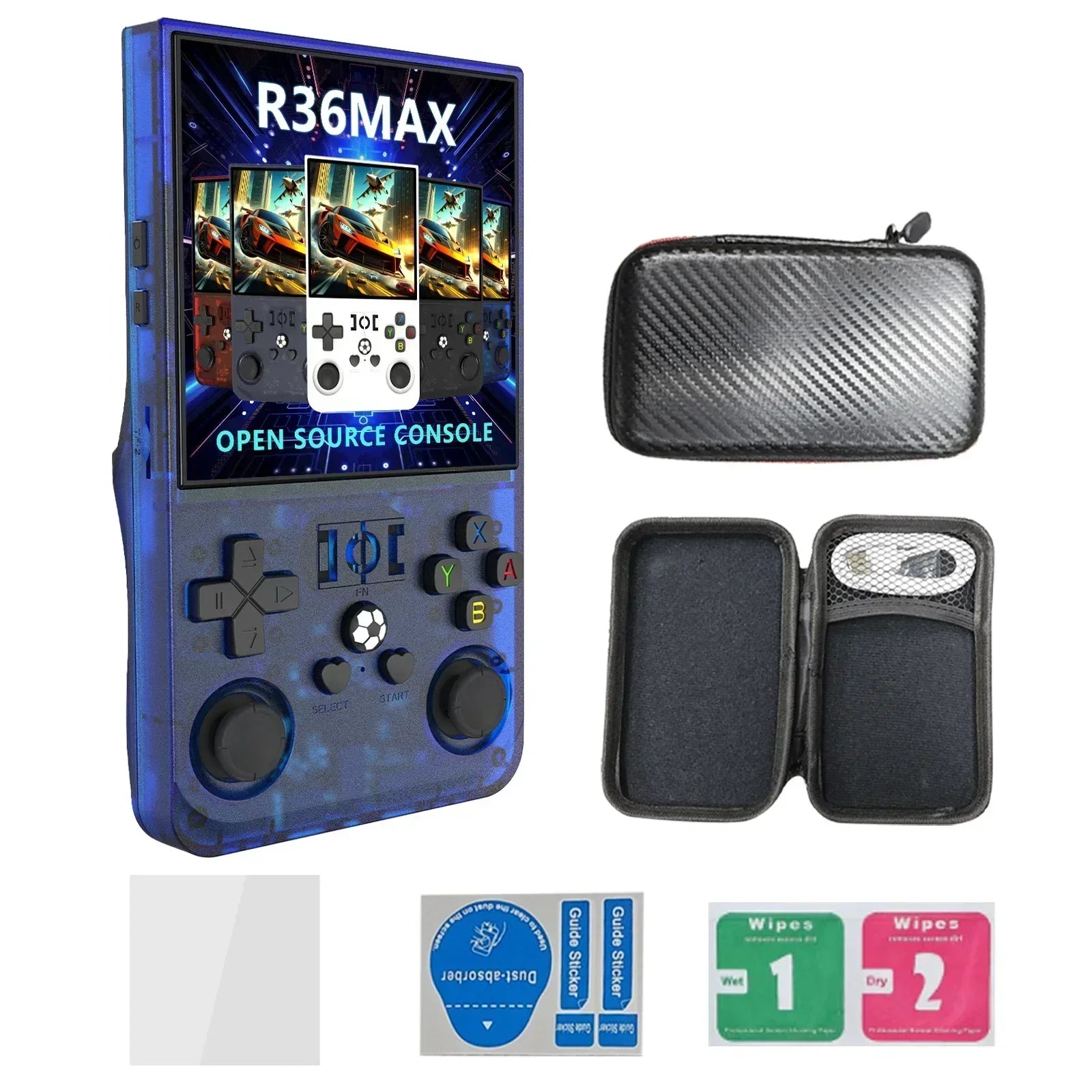 R36 Max Retro Handheld Game Console Linux System